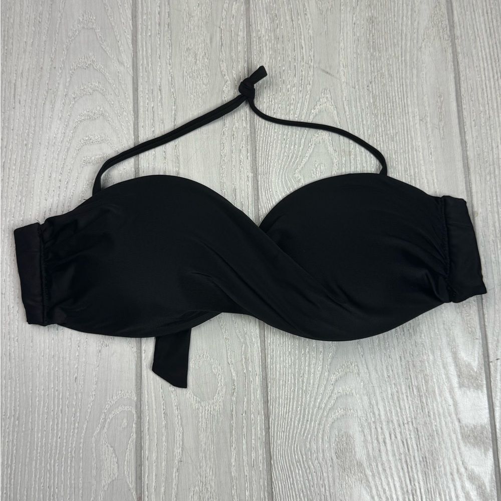 Large Black Swim Top, Swim bra Large Ron Jon